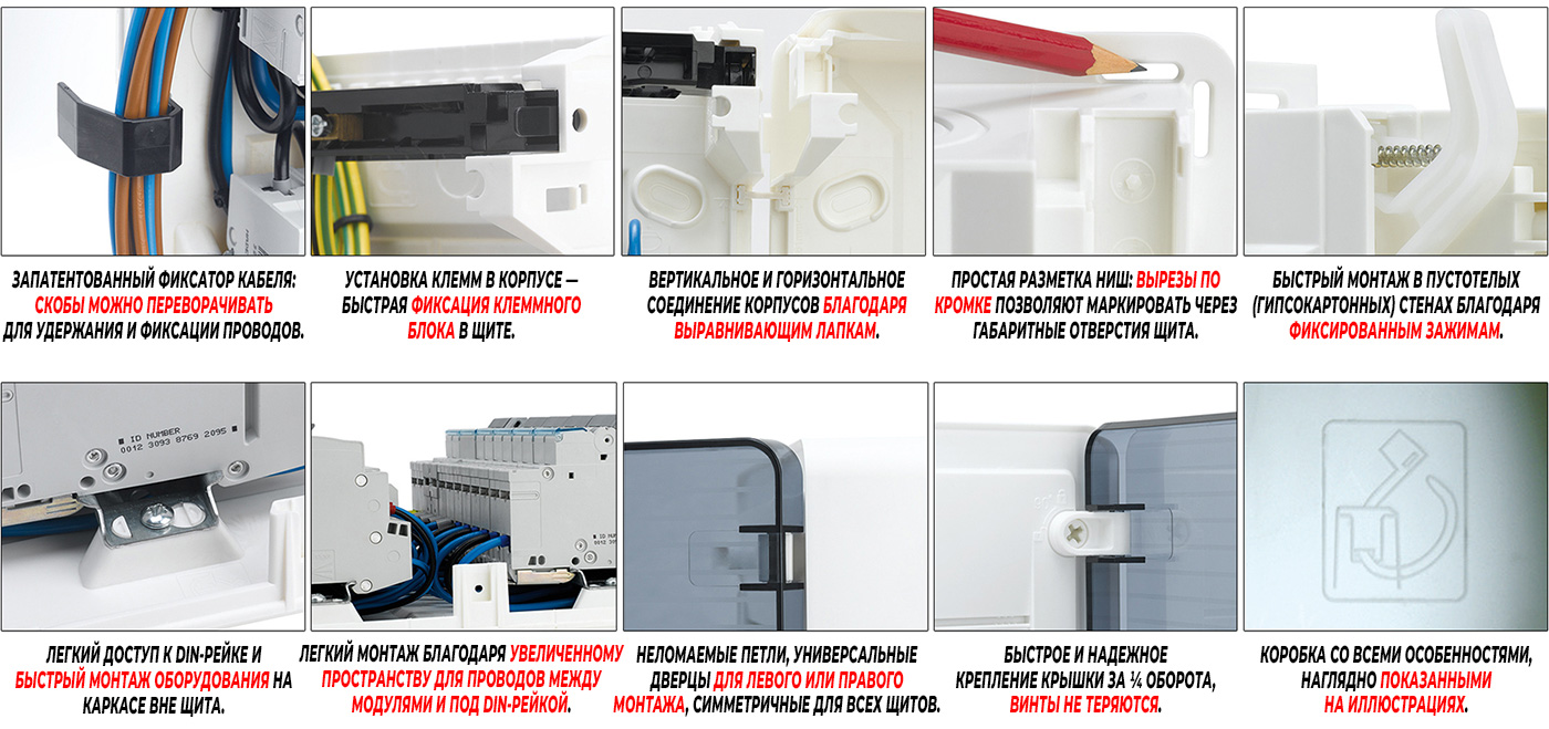 Hager Golf 54 модулей: купить щит