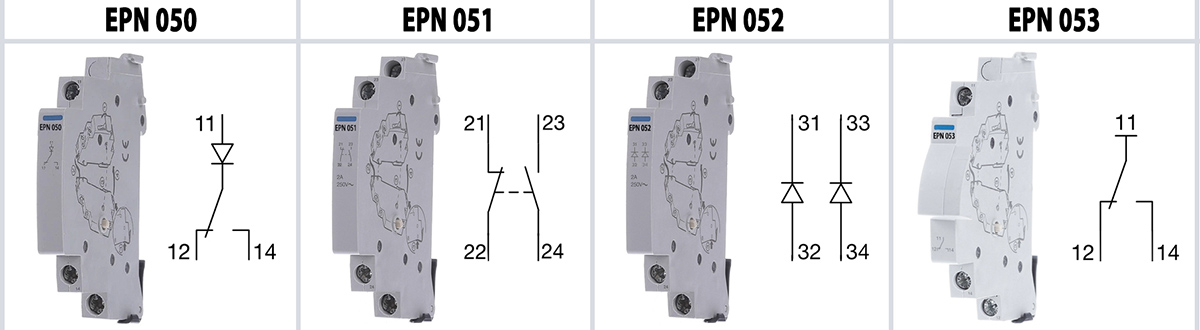 Импульсные реле Hager