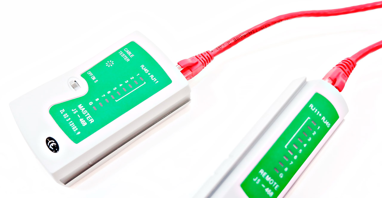 Схема подключения интернет-кабеля RJ-45 проверка соединения