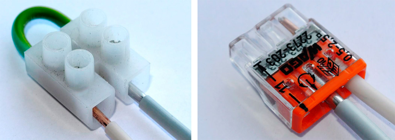 Как соединить алюминиевый кабель с медным