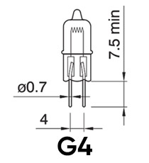 Тип цоколя G4