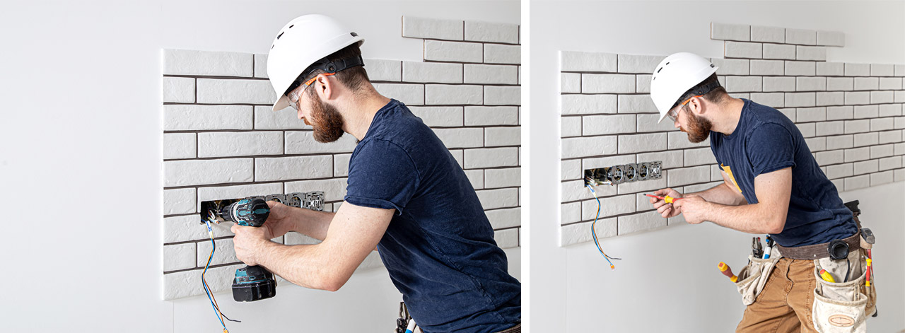 Проводка скрытого типа | ELECTRICA.NET.UA