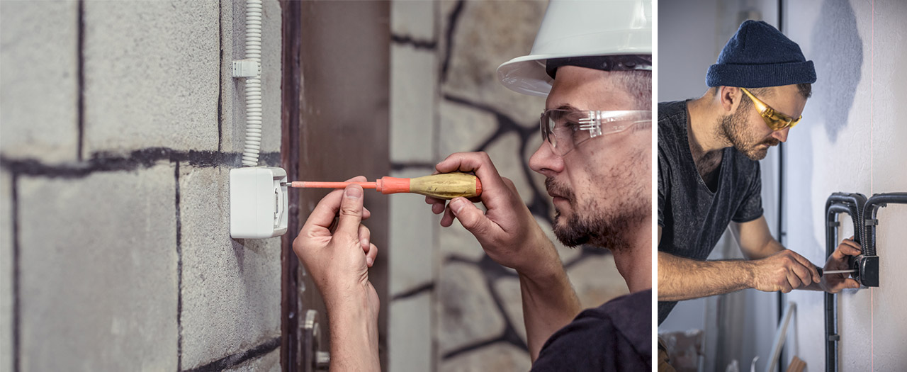 Проводка открытого типа | ELECTRICA.NET.UA