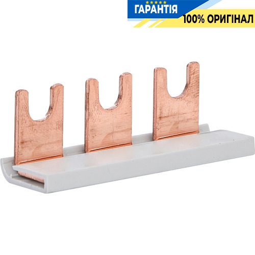 Шина живлення IZ 16/1F/3L (16мм2, 1P, 0.06м, Fork, 3 мод., кутова) ETI 2921082