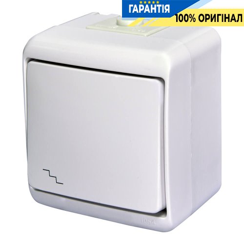 Выключатель "лестничный" VHE-3 (белый, IP54) ETI Hermetics 4668002