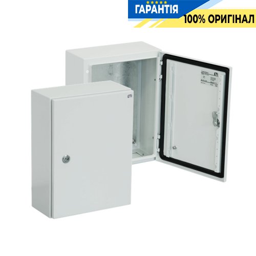 Металева шафа GT 40-40-20 IP66 (1 замок, В400xШ400xГ200) ETI 1102109