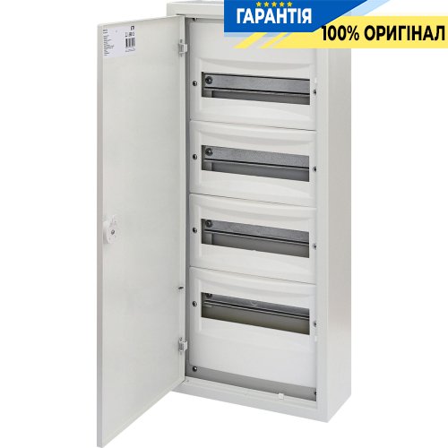 Щит наружный металлический WRP12-4 (4х12 мод., 48мод., пластик. фальш-панель, IP30) ETI 1101378