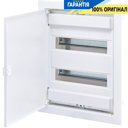 Щит металопластиковий ECG28 (24+4мод., метал.білі дверцята) IP40 ETI 1101026