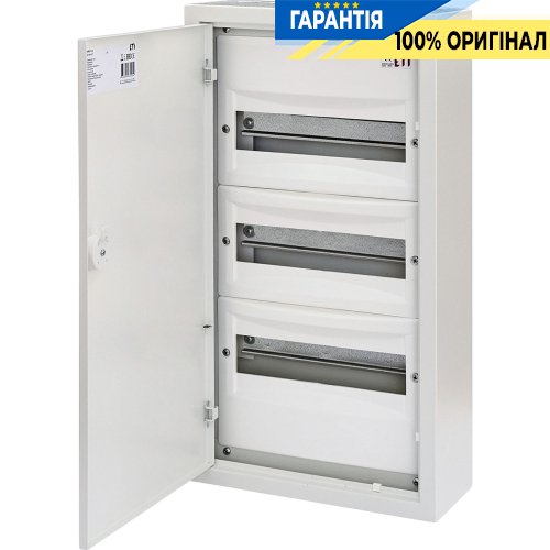Щит наружный металлический WRP12-3 (3х12 мод., 36мод., пластик. фальш-панель, IP30) ETI 1101377