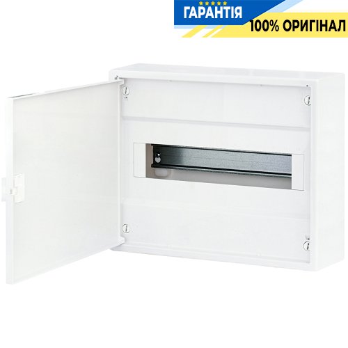 Щит зовнішній розподільний ACT 12 PО (12+2, 1ряд., білі.дв.) IP40 IK07 ETI 1100243
