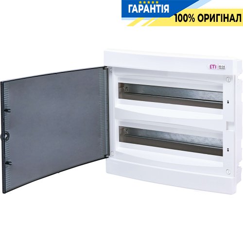 Щит внутренний распределительный ECМ 2x18PT (36 мод. проз. дверца) IP40 ETI 1101083