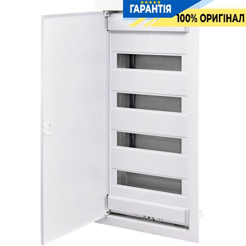 Щит металлопластиковый ECG56 (48+8мод., металл.белая дверца) IP40 ETI 1101028