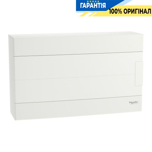 Щит навісний 18 модулів Easy9 EU EZ9EUD118 білі двері