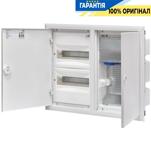 Щит металопластиковий ERP12-2-2H MEDIA IP40 ETI 1101373