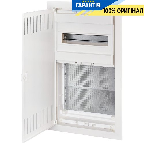 Щит металопластиковий ECG 42 COMBO2/1-I (12+2мод, 1ряд., 2м.п., перф.метал.двер.) IP40 ETI 1100220