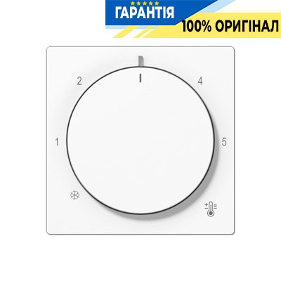 Пенель для терморегулятора теплого пола Jung A1749BFWW, белый