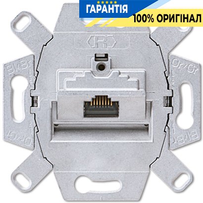 Механизм компьютерной экран. розетки 1-порт. UAE Jung Eco Profi EPUAE8UPOK6