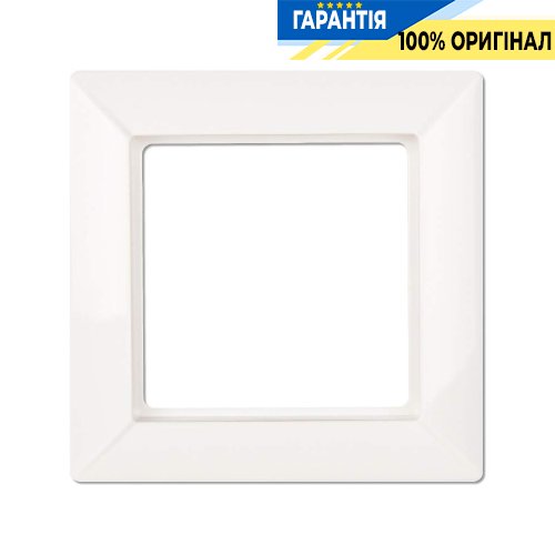 Рамка 1-постовая Jung Eco Profi EP481WW, белый