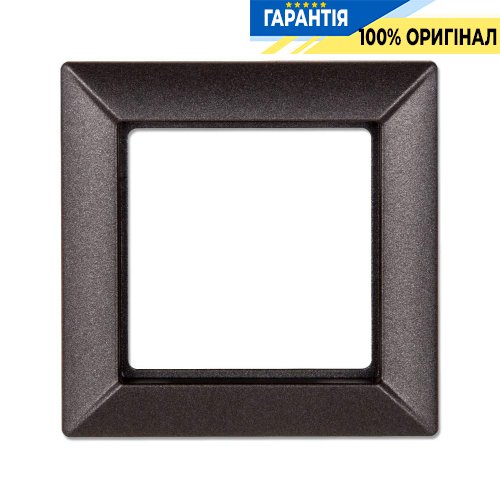 Рамка 1-постовая Jung Eco Profi EP481AN, антрацит