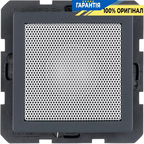 Динамик для Radio Touch Berker «Q.1» «Q.3» «Q7», 28826086 цвет: антрацитовый, бархатный лак