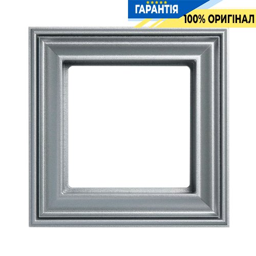 Рамка 1-постовая Jung Eco Profi DECO EPD481AL, алюминий