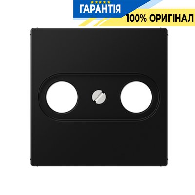 Накладка для розетки TV Jung Eco Profi EP561BFPLTVSWM, матовий чорний