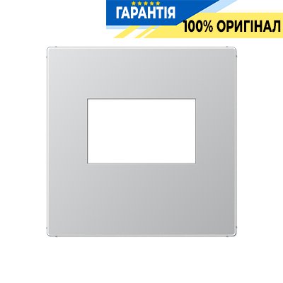 Накладка для розетки USB, Jung арт. A1569USBAL, алюминий