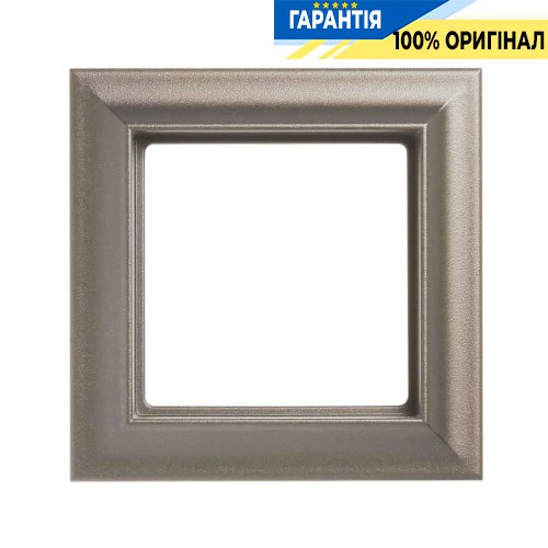 Рамка 1-постова Jung Eco Profi STANDART EPS481CH, шампань