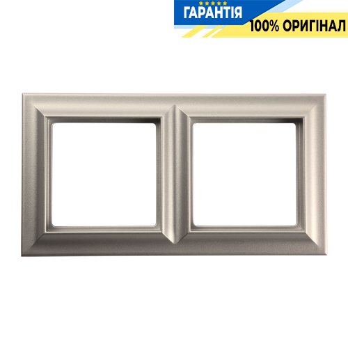 Рамка 2-постова Jung Eco Profi STANDART EPS482CH, шампань