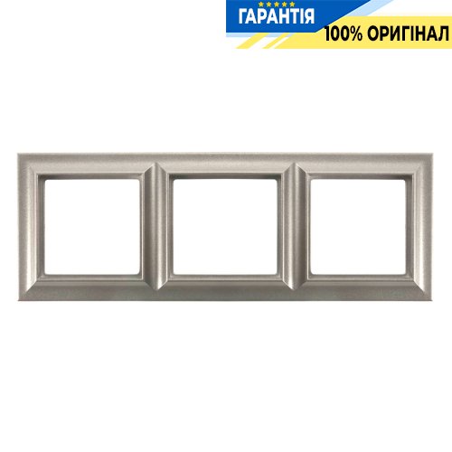 Рамка 3-постова Jung Eco Profi STANDART EPS483CH, шампань