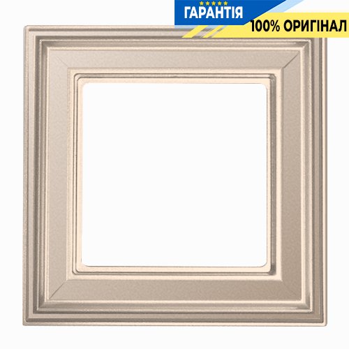 Рамка 1-постова Jung Eco Profi DECO EPD481CH, шампань
