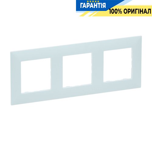 Рамка 3-постова Legrand Niloe Step 863093, атол