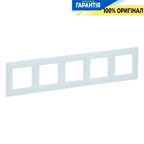 Рамка 5-постова Legrand Niloe Step 863095, атол