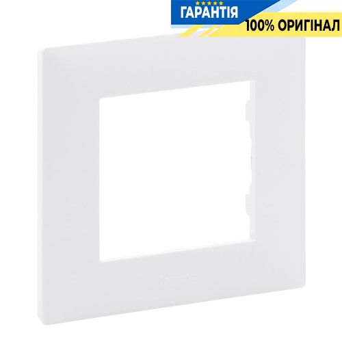 Рамка 1-постовая Legrand Niloe Step 863191, белый