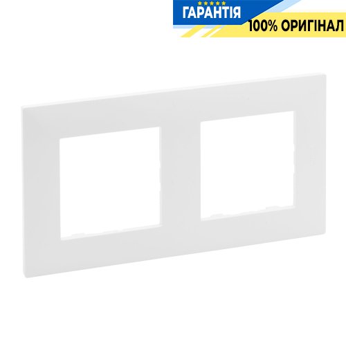 Рамка 2-постовая Legrand Niloe Step 863192, белый
