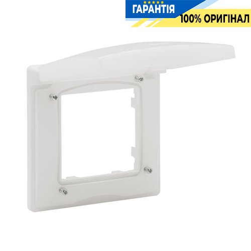 Рамка 1-постовая IP44 Legrand Niloe Step 863196, белый