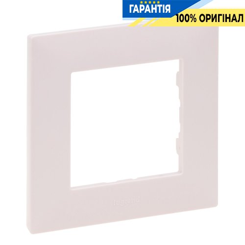 Рамка 1-постова Legrand Niloe Step 863291, рожевий