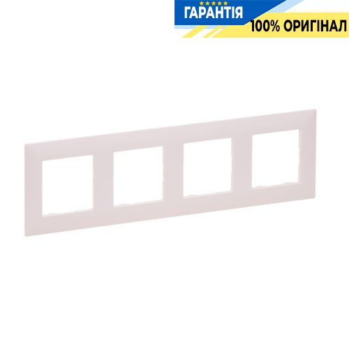 Рамка 4-постовая Legrand Niloe Step 863294, розовый