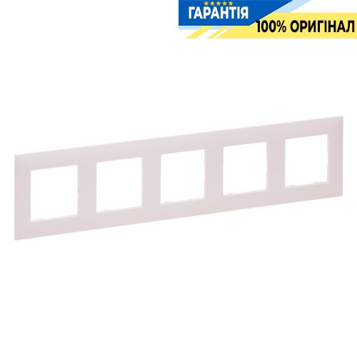 Рамка 5-постова Legrand Niloe Step 863295, рожевий