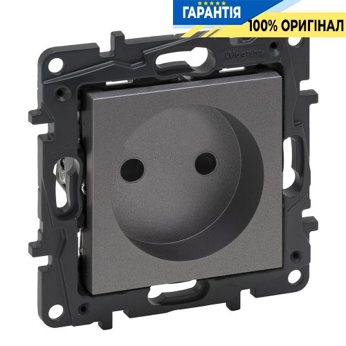 Розетка без з/к 16А, 250 В, гвинтові клеми, Legrand Niloe Step 863419