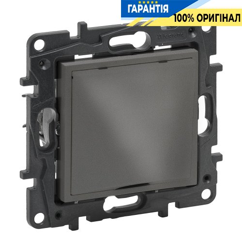 Вывод кабеля с фиксатором IP21 Legrand Niloe Step 863429, cталь