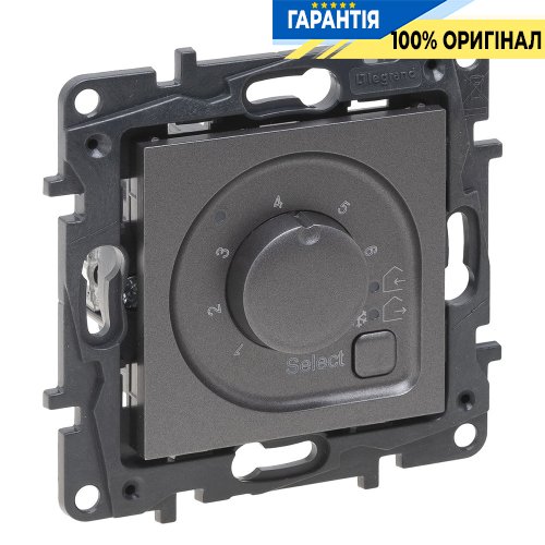 Термостат для теплої підлоги 16А 230ВА Legrand Niloe Step 863442