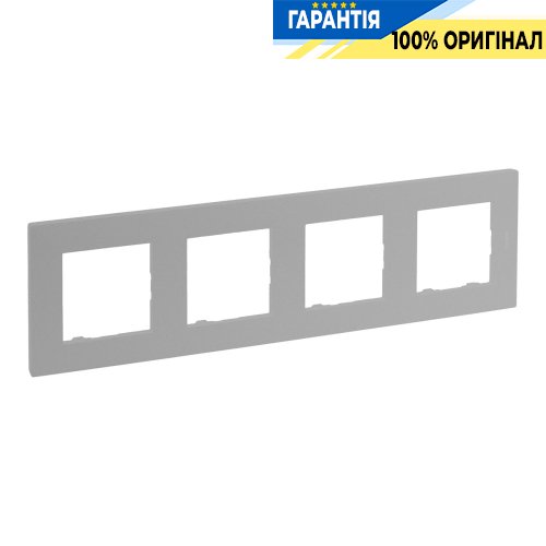 Рамка 4-постовая Legrand Niloe Step 863494, сталь