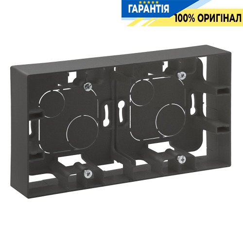Коробка накладного монтажу 2-постова Legrand Niloe Step 863498