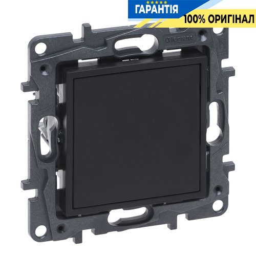 Заглушка Legrand Niloe Step 863500, черный