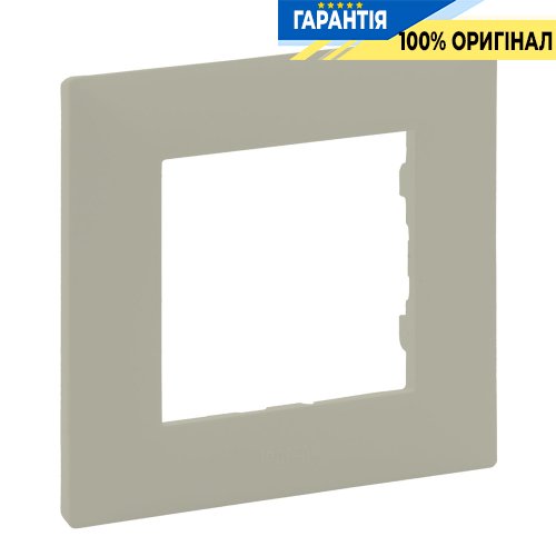 Рамка 1-постова Legrand Niloe Step 864671, пісок