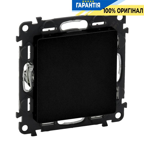 Заглушка Legrand Valena Life Black 754068, чёрный матовый