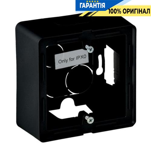 Коробка накладного монтажа 1п. Legrand Valena Life Black 754066, черный матовый