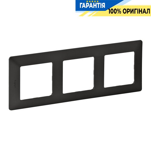 Рамка 3-постова Legrand Valena Life 754273, графіт
