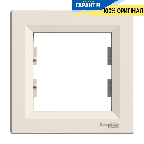 Рамка 1-а. Schneider Electric Asfora EPH5800123, крем